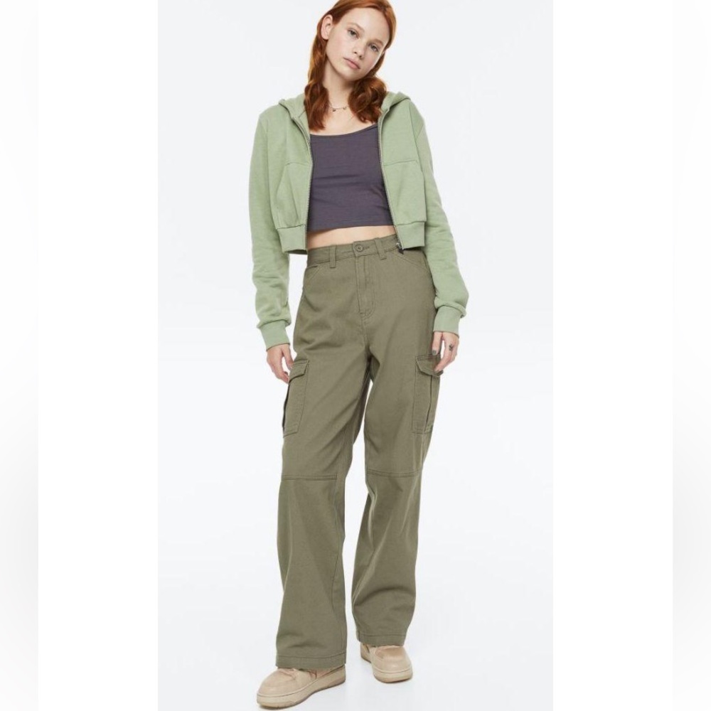 Green Cargo Pants